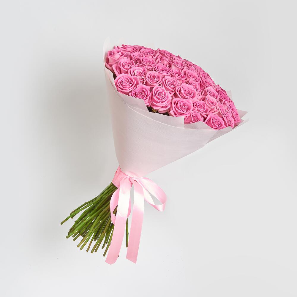 Букет «Любовь», 51 розовая роза