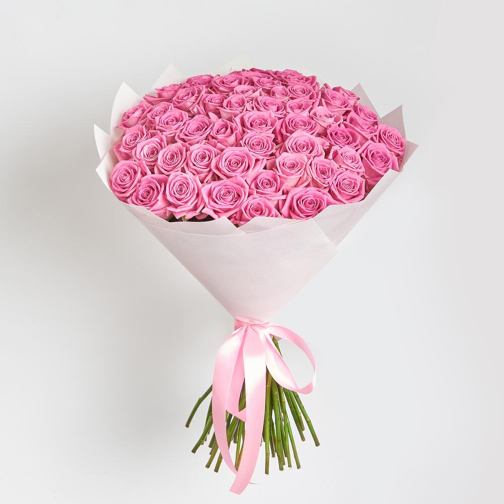 Букет «Любовь», 51 розовая роза