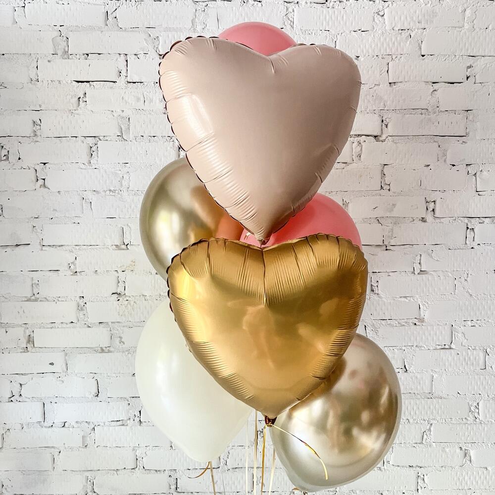 Воздушные шары в стиле бохо