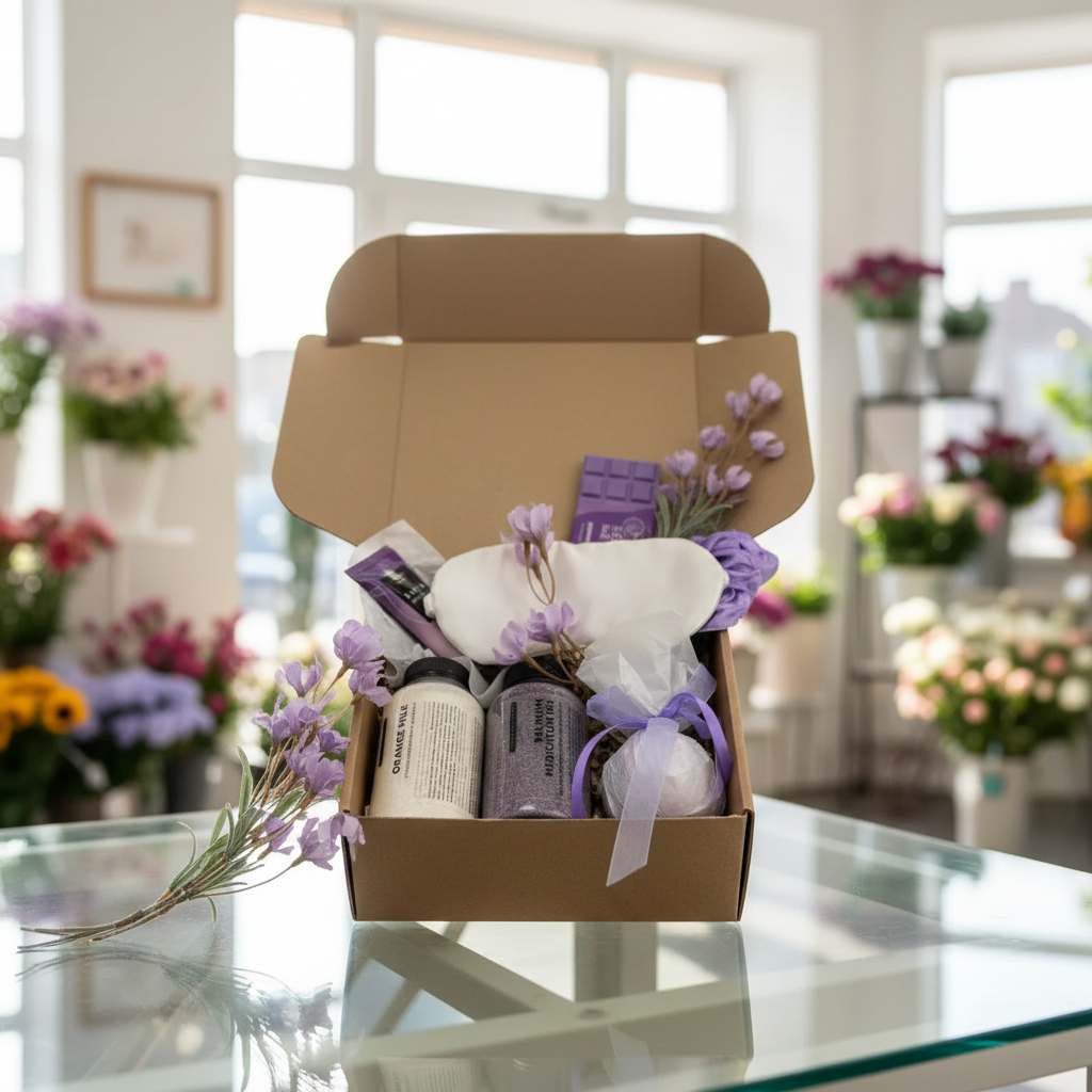 Новогодний подарок — варежки, новогодний чай, кружка в вязаном свитере.