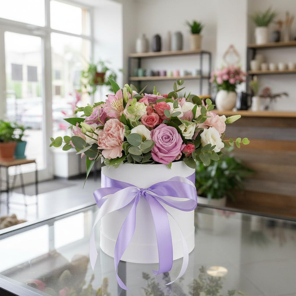 Цветочная коробка Лилибет